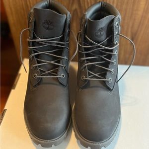 NWOB-Timberland Premium Dark Grey 6 inch Waterproof Boots